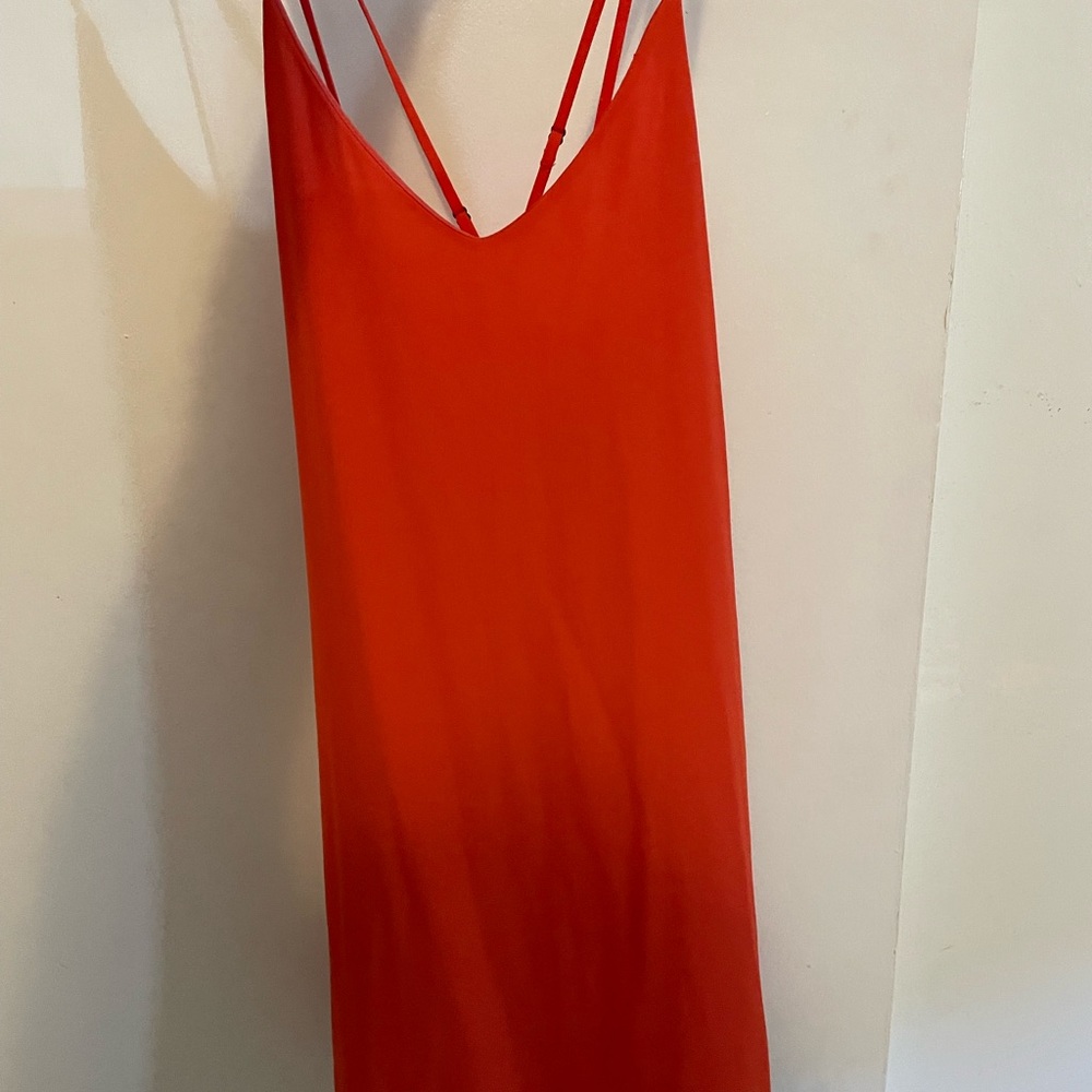 Orange Mini Dress